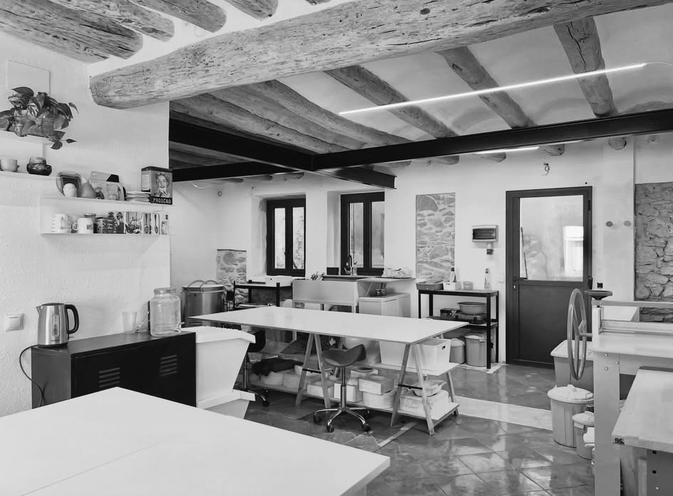Espai de taller de ceràmica Santa Marina