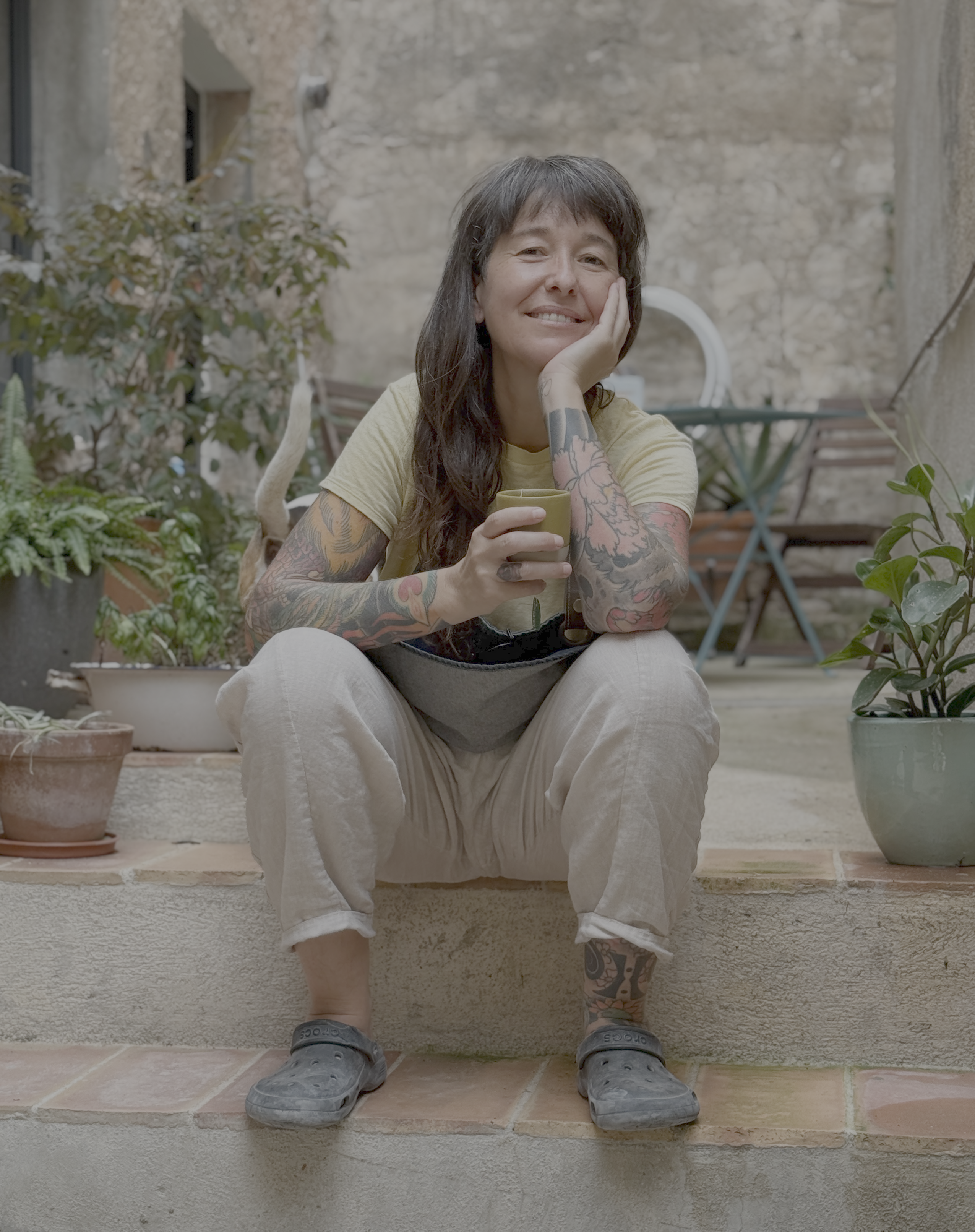 Natàlia, ceramista i creadora de Santa Marina